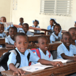 Haitianische Kinder werden unterstützt von NPH