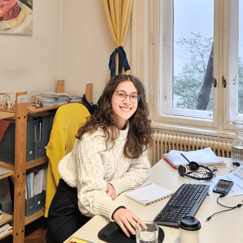 Laura, unsere ehemalige Praktikantin im NPH Büro