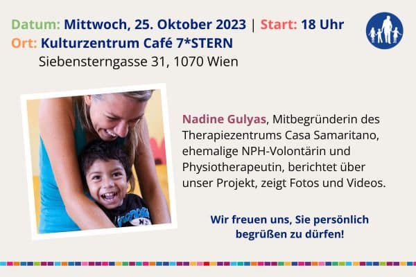 Einladung zu unserer Veranstaltung am 25. Oktober 2023 in Wien